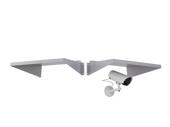 Защитный козырек для видеокамеры белый 300 x 300 мм (ЗСК 507)