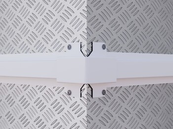 Наружный угол 90° для кабель-канала (ЗСК 506)