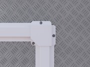 Поворот для кабель-канала 90° плоский