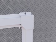 Поворот для кабель-канала 90° плоский