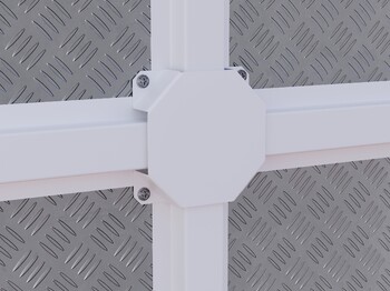 X-образная накладка для кабель-канала (ЗСК 504)