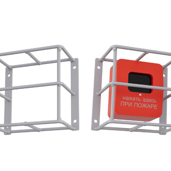 Защитный кожух для ручных пожарных извещателей ИПР белый (ЗСК101)