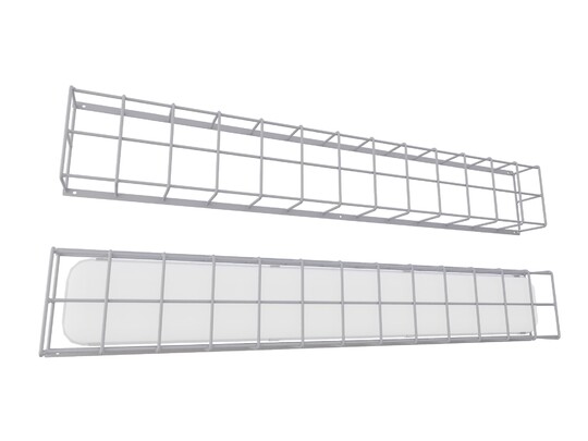 Защитный сетчатый кожух для светильника 2*36 Вт (ЗСК 310)