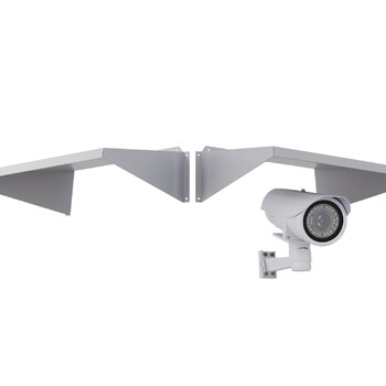 Защитный козырек для видеокамеры серый 250 x 250 мм (ЗСК 500)