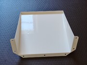 Козырек для видеокамеры белый 250×250 мм
