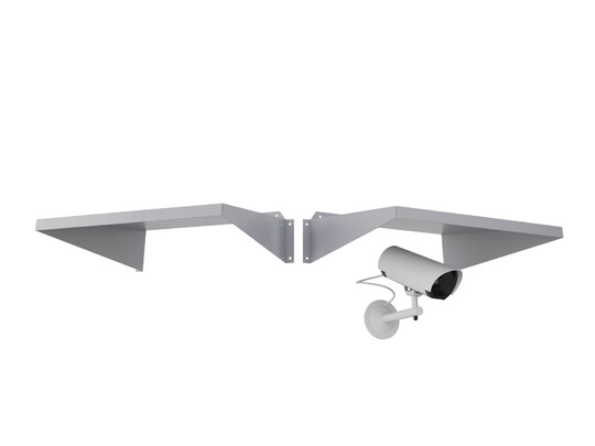 Защитный козырек для видеокамеры белый 300 x 300 мм (ЗСК 507)