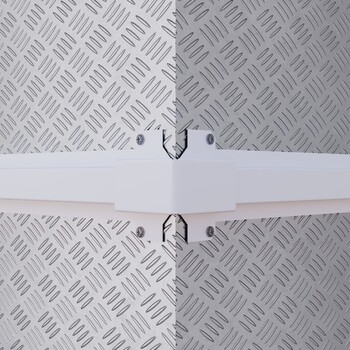 Наружный угол 90° для кабель-канала (ЗСК 506)