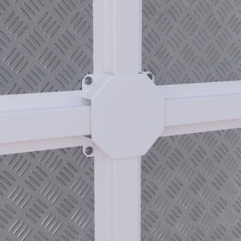 X-образная накладка для кабель-канала (ЗСК 504)