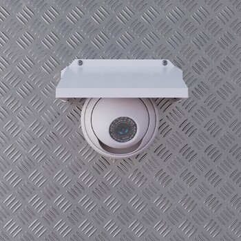 Защитный козырек для видеокамеры белый 150 x 150 мм (ЗСК 508)